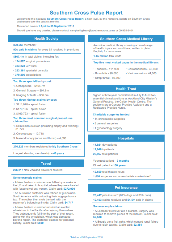 Pulse Report screen shot
